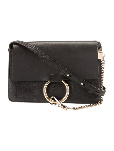 chloe faye small bag review|chloe faye leather crossbody bag.